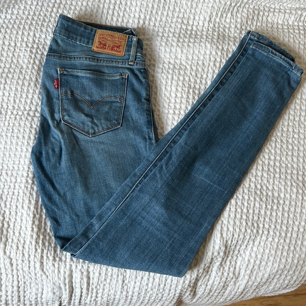 Levi 711 skinny jeans size 25